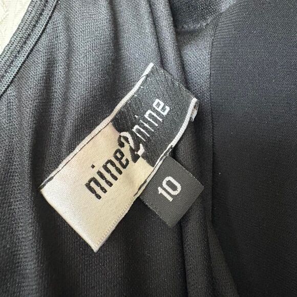 Vintage Nine 2 Nine Black Halter Gown Dress - Picture 8 of 8